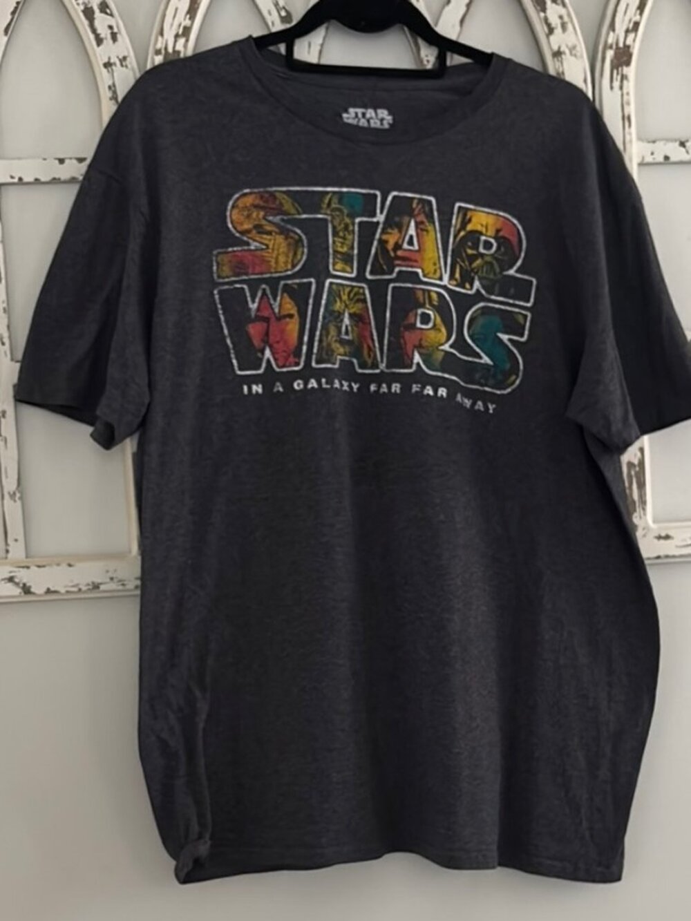 Gray Short Sleeve Graphic Tee